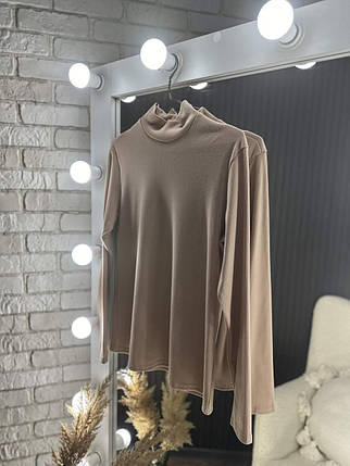 Стильний жіночий гольф, тканина "Кашемір" 52, 54, 56, 58 розмір 52, фото 1