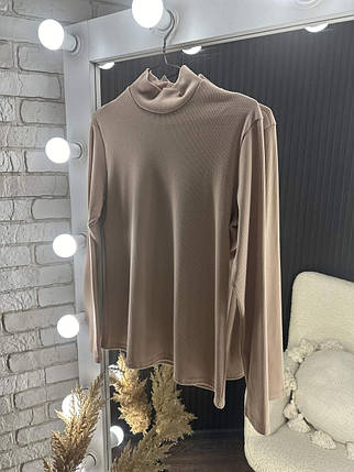 Стильний жіночий гольф, тканина "Кашемір" 52, 54, 56, 58 розмір 52, фото 2