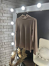 Стильний жіночий гольф, тканина "Кашемір" 52, 54, 56, 58 розмір 52, фото 3