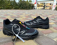 Кроссовки Salomon демисезонные черные 41 размер Маломерят! Uk0581