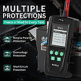 Аналізатор тестор АКБ Mastfuyi FY8912B 12 V / 24 V Car Battery, фото 4