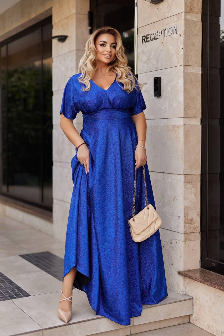 Сукня довга  вечірня блискуча