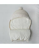 Кокон "Iceberg" ріст 56 - 68 см (0 - 6 місяців) Kid’s Fantasy Молочний, фото 2