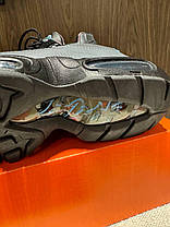 Чоловічі кросівки Nike Air Max Correiz Gridron Grey Black Взуття Найк Аір Макс сірі шкіряні air-підошва демісезон, фото 5
