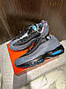 Чоловічі кросівки Nike Air Max Correiz Gridron Grey Black Взуття Найк Аір Макс сірі шкіряні air-підошва демісезон, фото 9