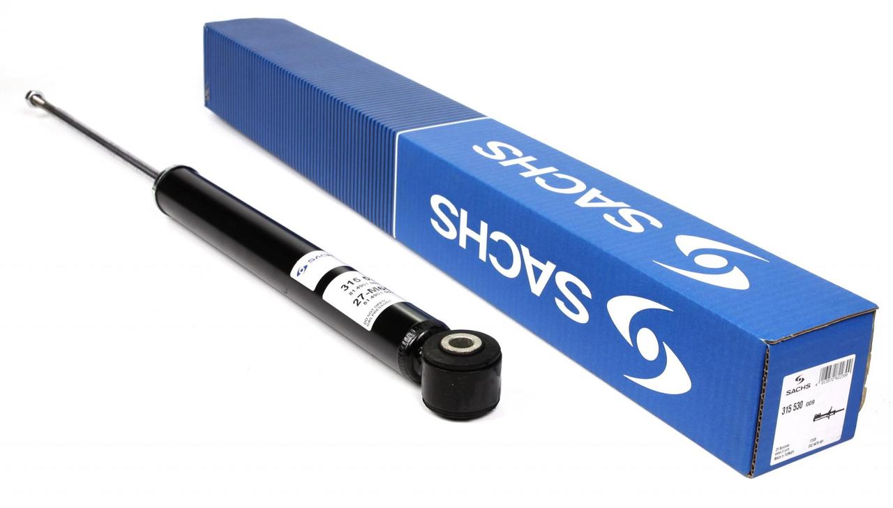 Амортизатор задній Dacia Logan Sandero 04- газомасляний (Sachs 315 530)