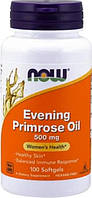 Олія вечірньої примули Now Foods Evening Primrose Oil 500 mg 100 капс