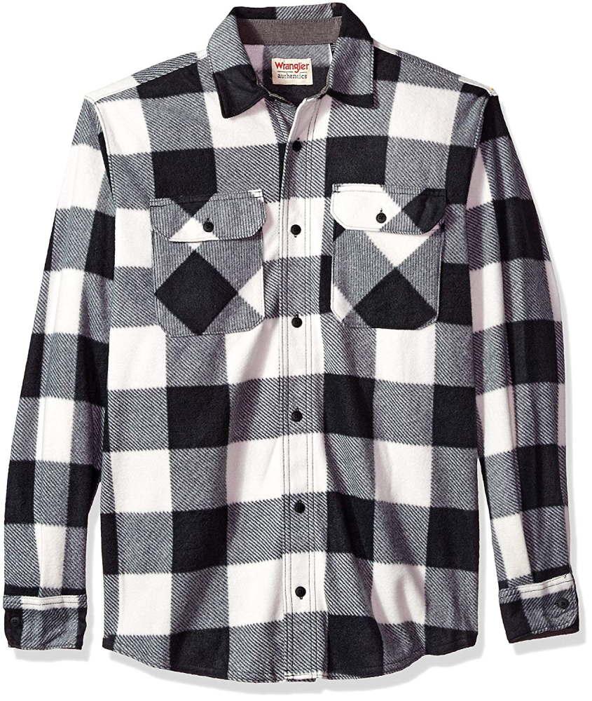 Сорочка із флісу Wrangler Authentics – Birch Buffalo M (ZHCZP1Q)