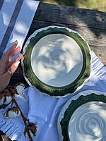 Тарілка для подачі Корал 750 мл Капучино Olive