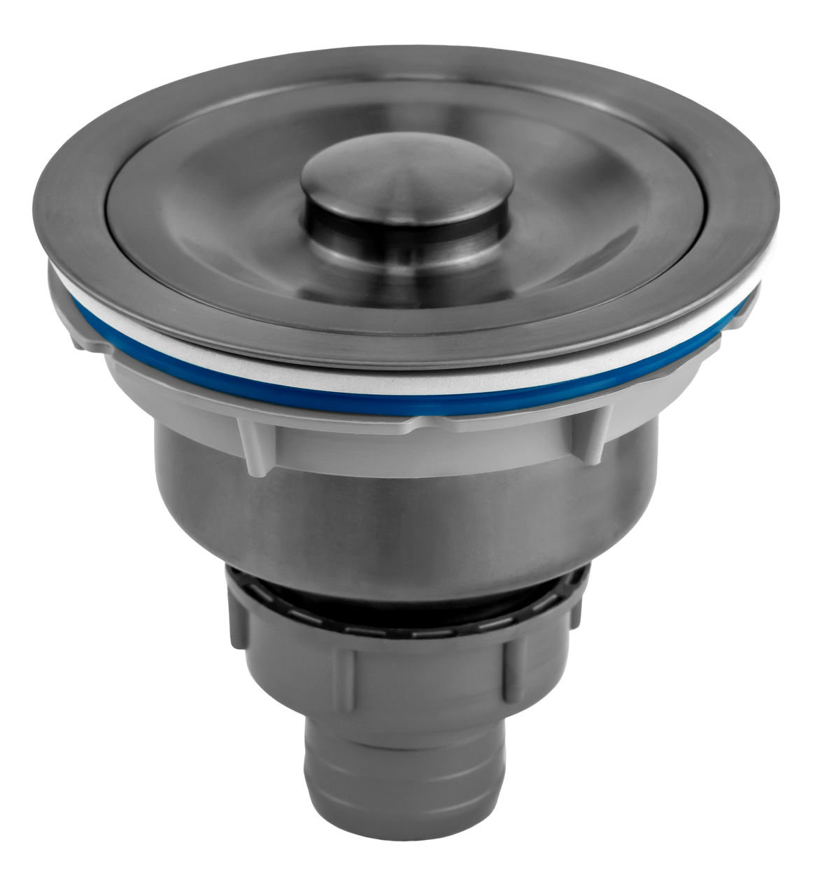 Випуск ЦИЛИНДР різьбовий 1 1/2"(40) (сітка н/ж d110мм) ГРАФИТ