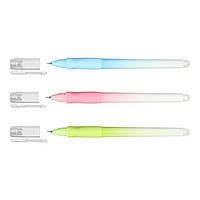 Ручка гелева пиши-стирай ZiBi Kids Line Gradient 0,5мм синя (36)