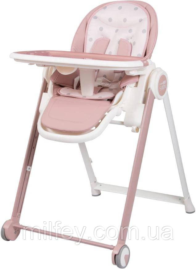 Стілець для годування дитини FreeON SVEN de lux Pink (44640)