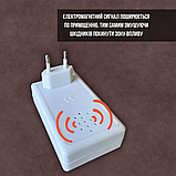 Відлякувач тарганів комах тараканів у розетку апарат електромагнітний проти бліх електронний Riddex 3008, фото 6