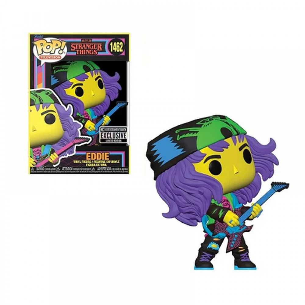 Фігурка Funko Pop Stranger Things S4 - Eddie (Black Light)