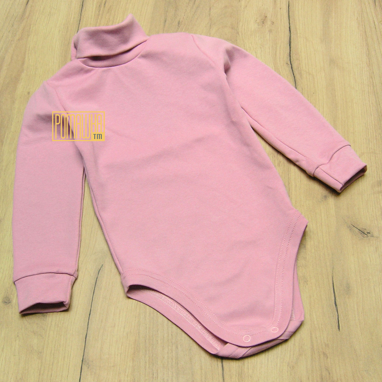 98 1,5-2 роки щільний трикотажний дитячий боді гольф водолазка з горлом під горло для дівчинки дітей 8017 РЗВ