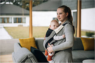 Сумка-кенгуру FreeON SIDE BY SIDE 2в1, сірий (48945)