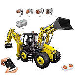 Конструктор дитячий трактор із ковшами на дистанційному управлінні на 2239 деталей, фото 7