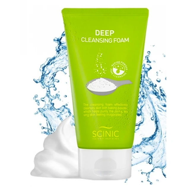 Пінка із содою для глибокого очищення пор Scinic Deep Cleansing Foam 150 мл