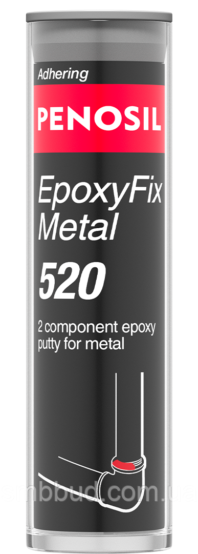 Холодне зварювання двокомпонентне PENOSIL FastFix Metal., фото 1