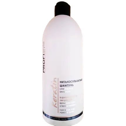 ProfiStyle Шампунь низькосульфатний KERATIN 500г, фото 1