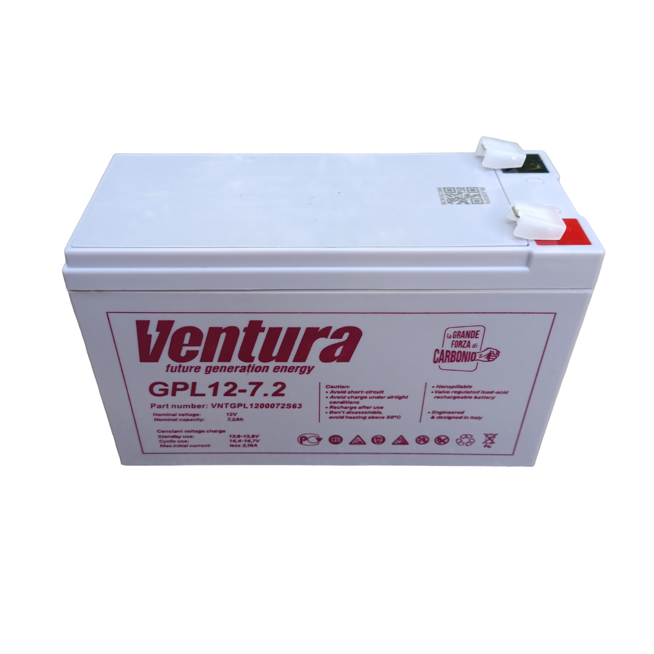 Акумулятор 12V 7.2 Ah 12В 7.2А/ч Ventura GPL 12-7.2