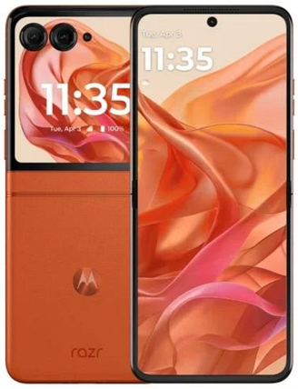 Смартфон Motorola Razr 50 8/256GB Spritz Orange UA UCRF, фото 1