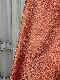 Штора Мрамор теракотовий