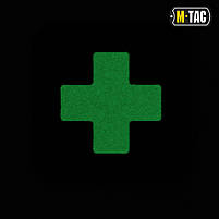 M-Tac нашивка Medic Cross Laser Cut Black/GID, фото 4