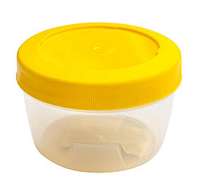 Банка з кришкою з різьбовим з'єднанням.Вінтаж 150 мл (Полімерпобут)