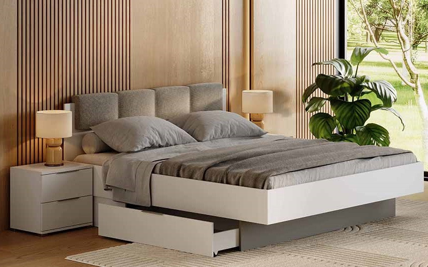 Ліжко Barton 160*200 з шухлядами без каркасу ТМ Міро Марк