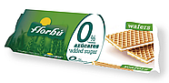 Вафлі з молочним кремом без цукру Florbu 0% 150г. Іспанія, фото 2