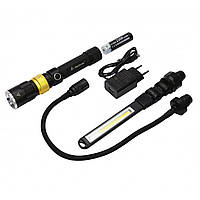 Ліхтар професійний Mactronic Beemer 4 (350 Lm + UV 390 nm) DS