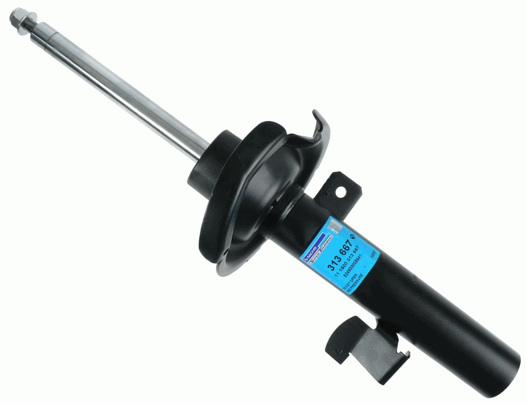 Амортизатор передній лівий Volvo C70 S40 V50 05-17 газомасляний (Sachs 313 667)