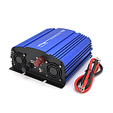 Інвертор Tommatech MS-1500 12V/220V 1500W з апроксимованою синусоїдою + клемні дроти (Синій), фото 3