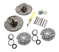 Фланці з нержавіючої сталі та супорти EBI для бака пральної машини з вертикальним завантаженням Whirlpool