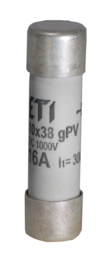 Запобіжник CH 10x38 gPV 15A 1000V (30kA)