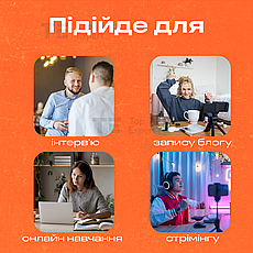 Професійний мікрофон BOYA BY-MM1 3.5 мм для телефону, камери, фотоапарати, ПК, фото 5