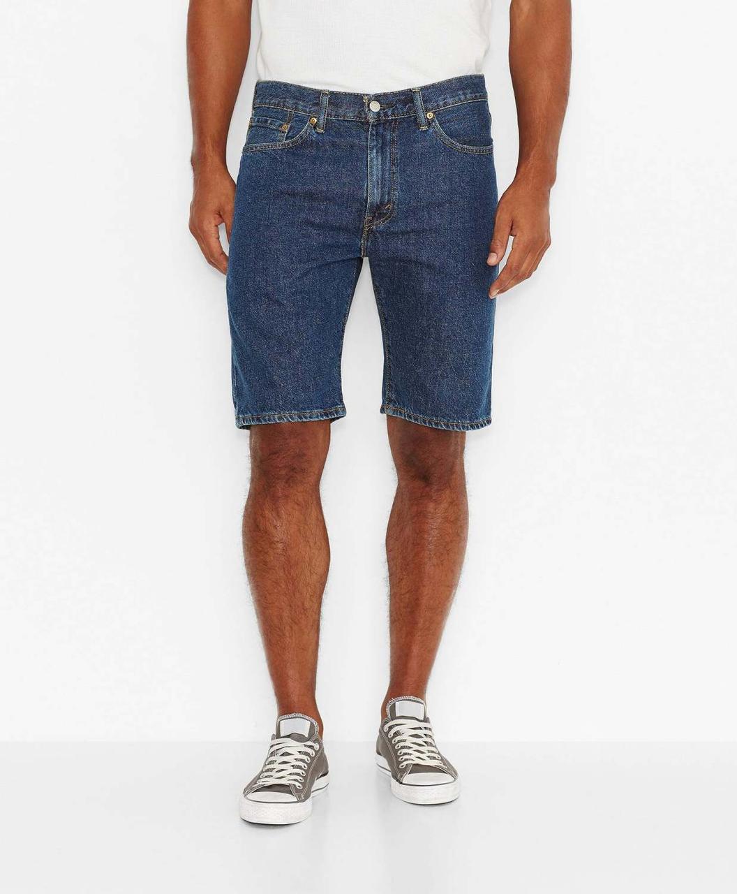 Джинсові шорти Levi's 505 — Dark Stonewash W29 Cіні (345052114)