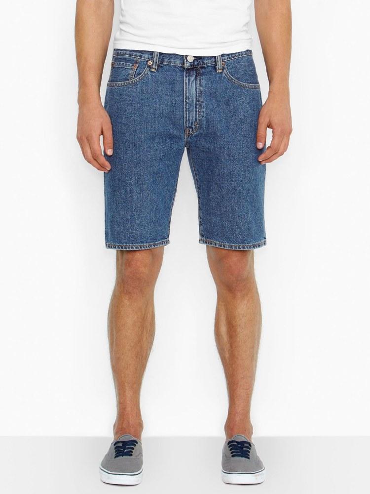 Джинсові шорти Levi's 505 — Medium Stonewash W30 Світло-сині (345052111)