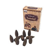 Конуси рідкий дим Darshan Сандал Backflow Dhoop Cone