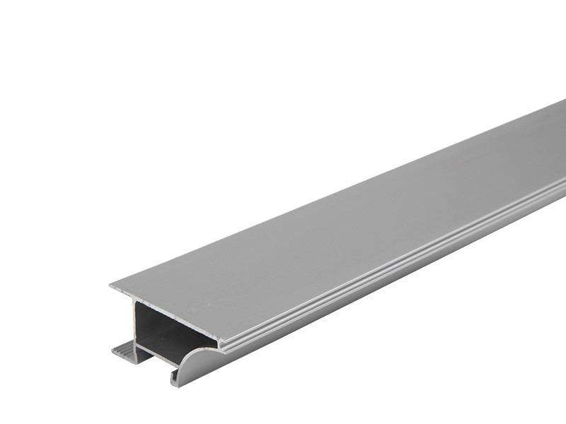 LED-профіль для торця полиць 3м Сталь GTV