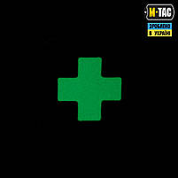 M-Tac нашивка Medic Cross Laser Cut Ranger Green/GID, фото 3