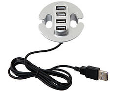 Адаптер для USB Сірий GTV