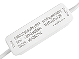 Адаптер живлення для світлодіодної стрічки (пластик) 220V IP20 + пульт Д/У #17/1, фото 4