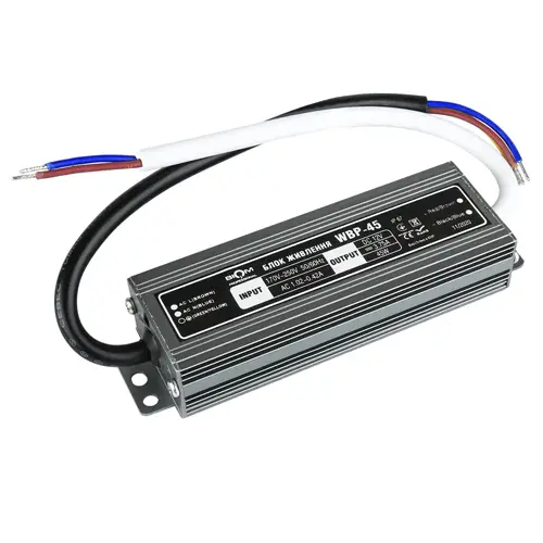 Блок живлення 45W-IP67 WBP-45-12 3.7A Professional DC12