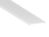 Алюмінієвий профіль для світлодіодної стрічки АЛ-23 2 метра білий підвісний, накладний LEDUA, фото 4