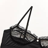 Стильний спокусливий комплект - чорний S (4001245968033), фото 4