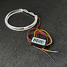 LED Ангельські оченята на BMW E36/38/39/46 Білий + Оранжевий, фото 5