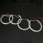 LED Ангельські оченята на BMW E36/38/39/46 Білий + Оранжевий, фото 4