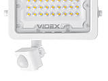 Прожектор LED F2e 30W 5000K з датчиком руху та освітленості 220V IP65 VL-F2e305W-S VIDEX, фото 5